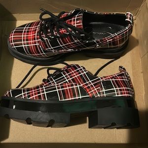 Plaid Loafers